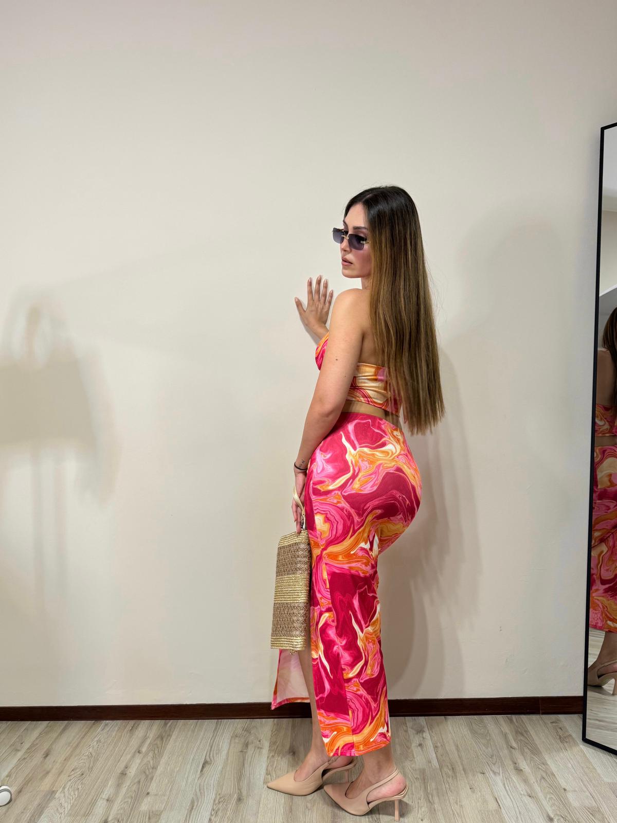 Coordinato Musa fantasia fucsia