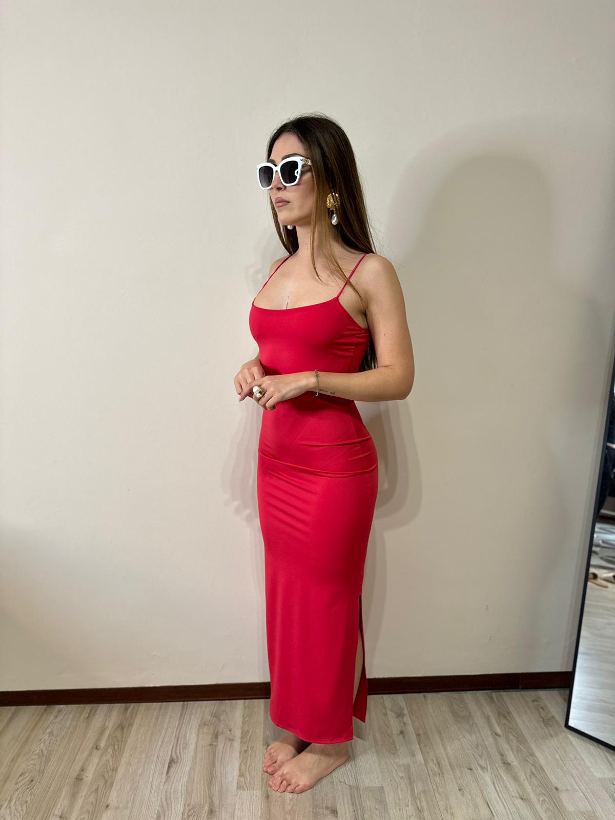 Abito must have rosso corallo