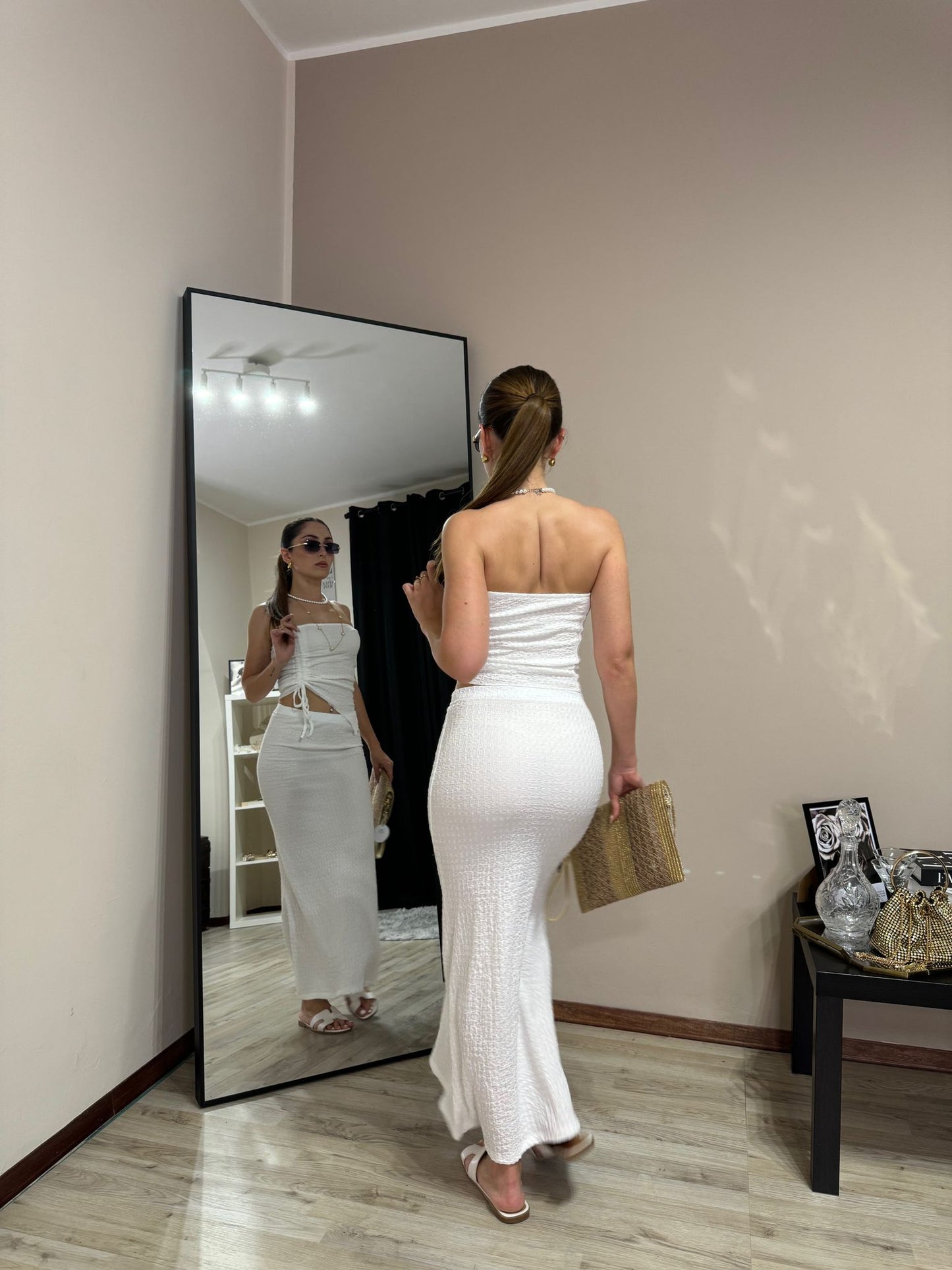 Coordinato Luna bianco
