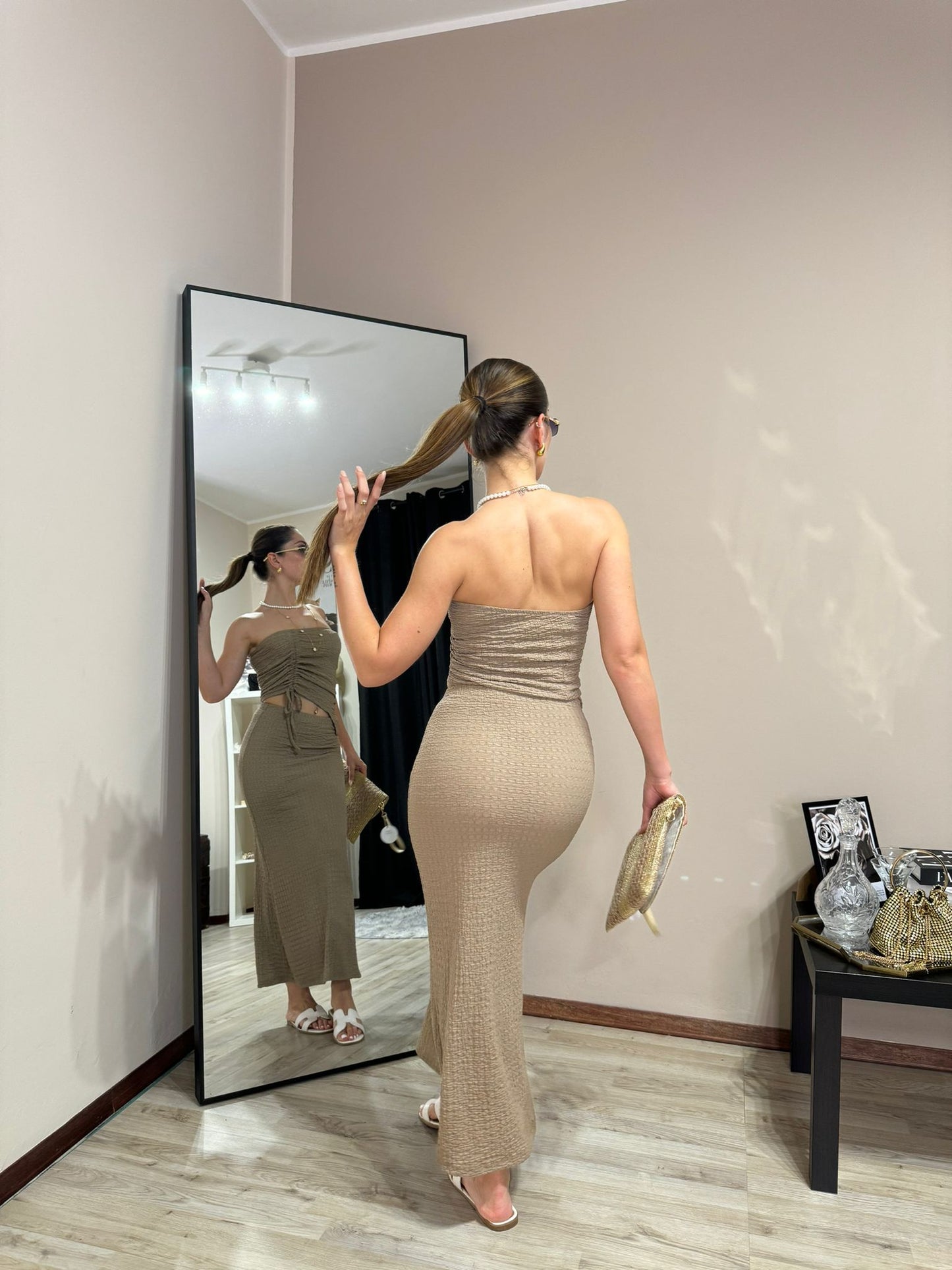 Coordinato Luna beige