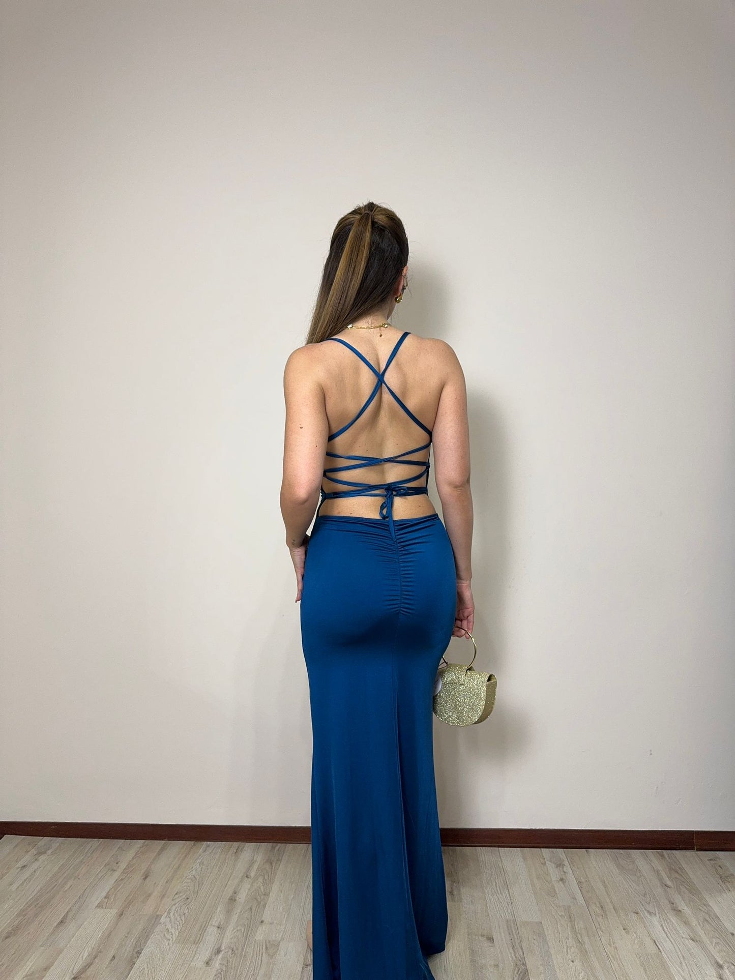 Abito Freya blu