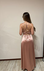 Abito Silvia rosa cipria