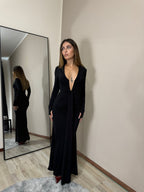 Abito Vicky m/lunga black