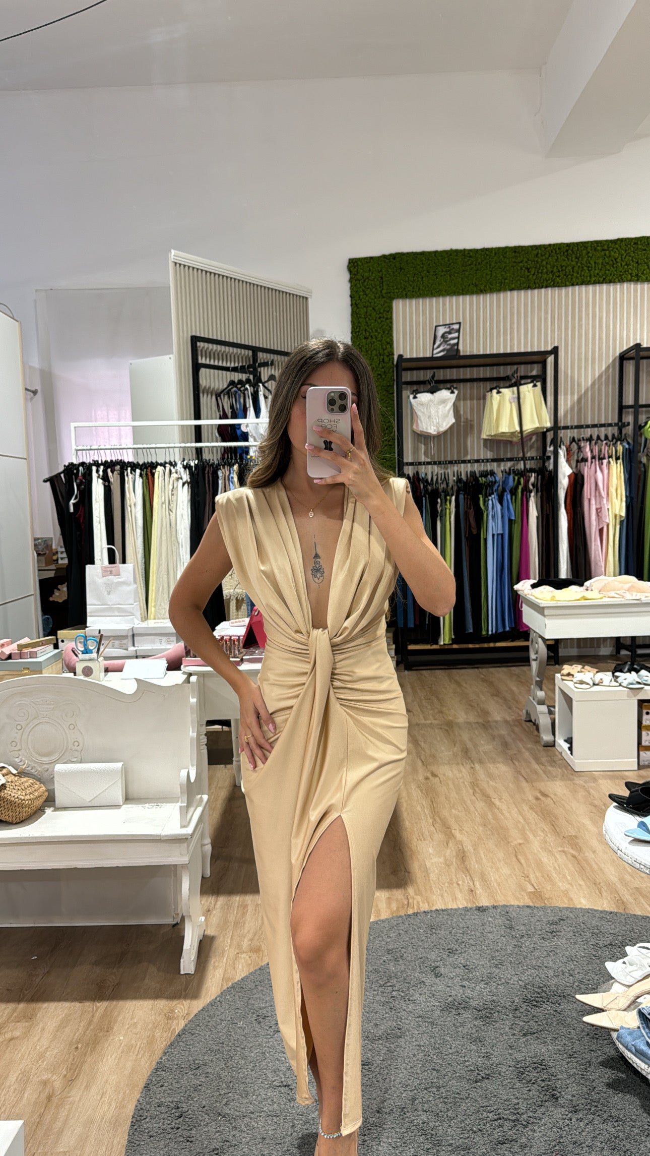 Abito Roberta Gold