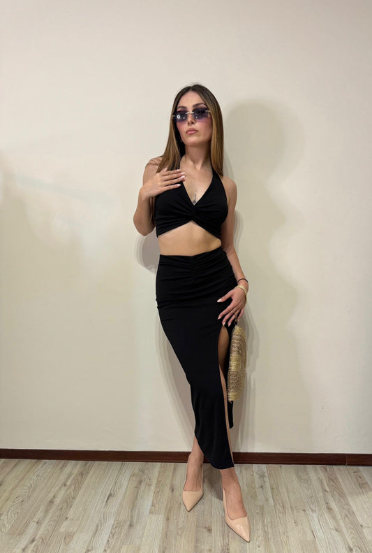 Coordinato Aisha nero