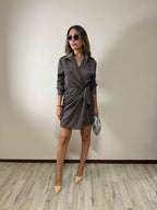 Abito pois Carla marrone