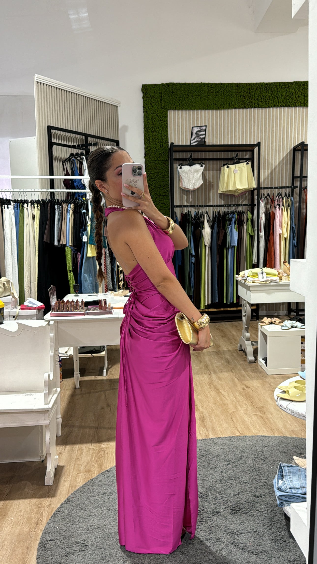 ABITO AMANDA MAGENTA