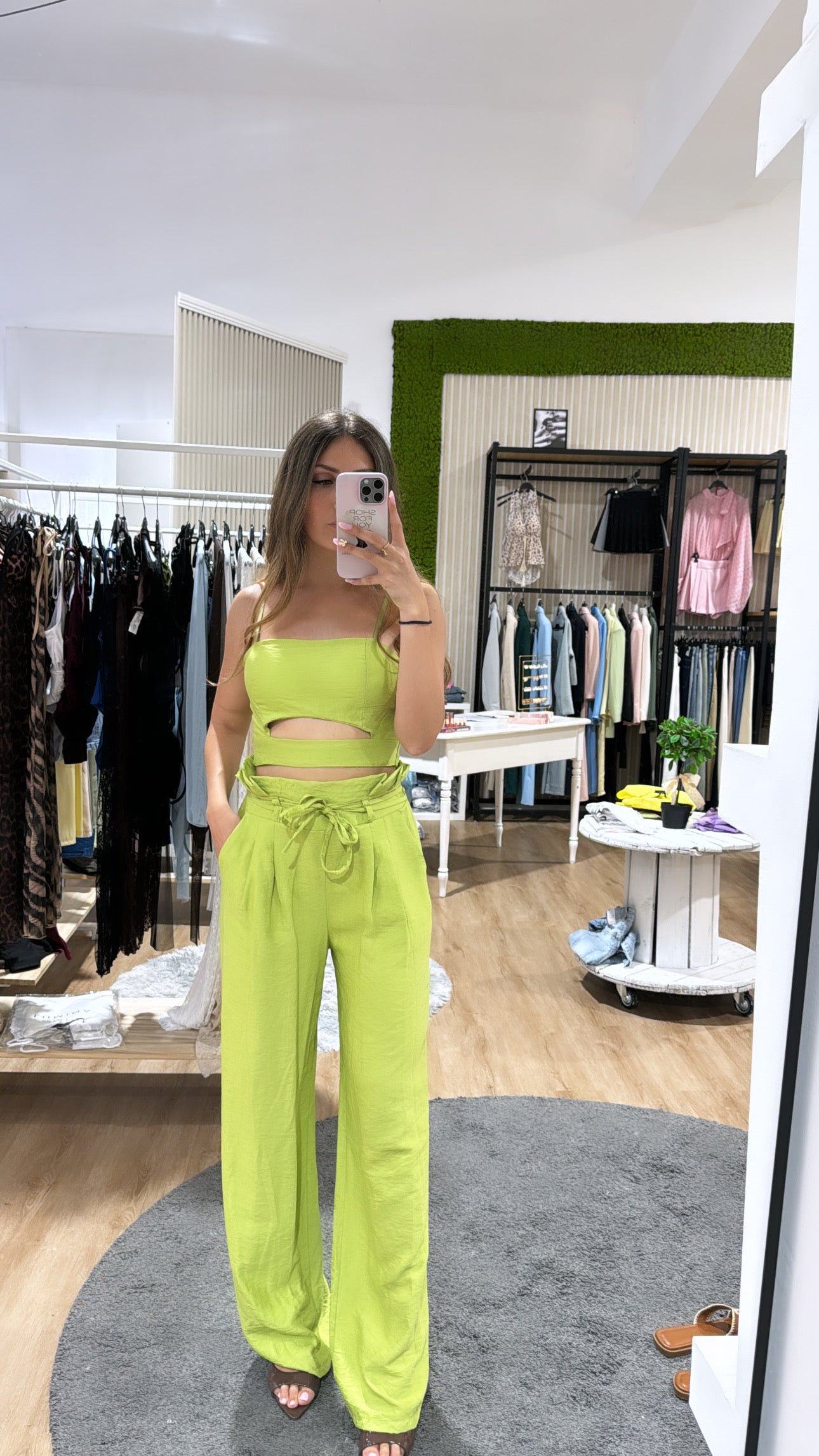 Coordinato Giulia lime