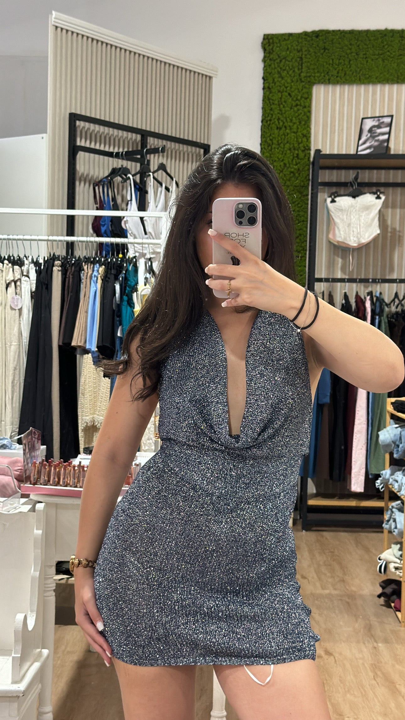 Abito copricostume Miami blu