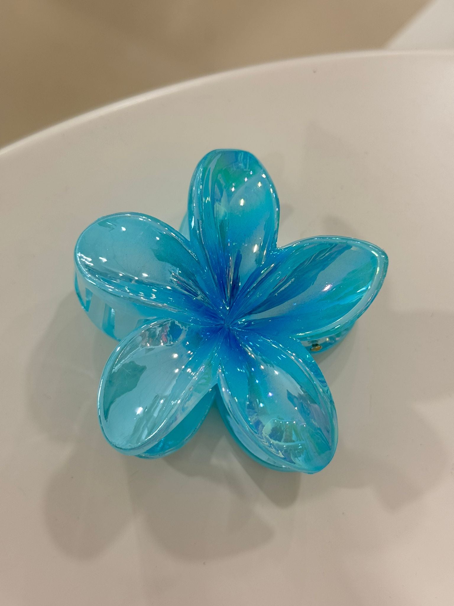 Molletta fiore azzurra