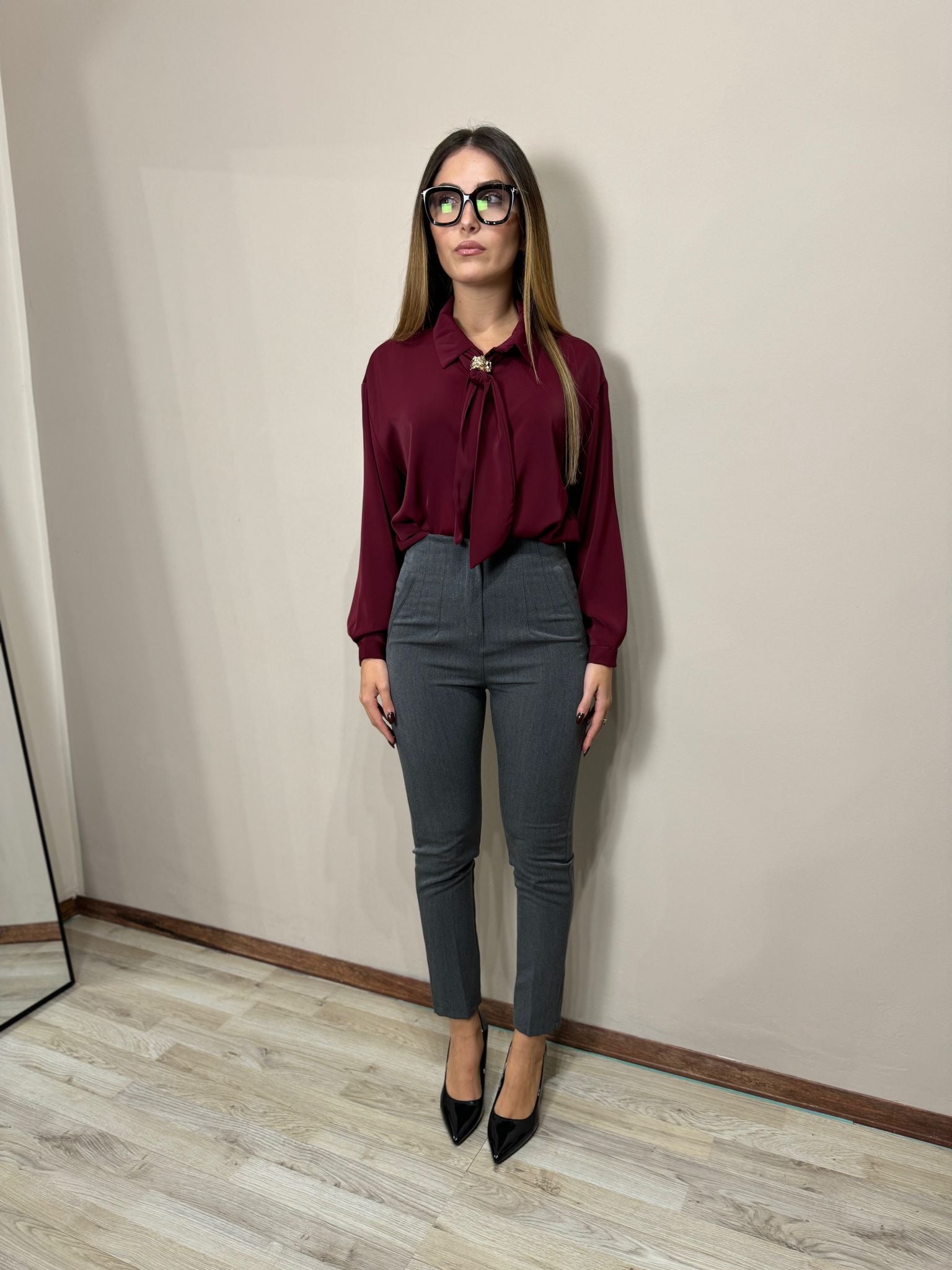 Pantalone Old Money grey