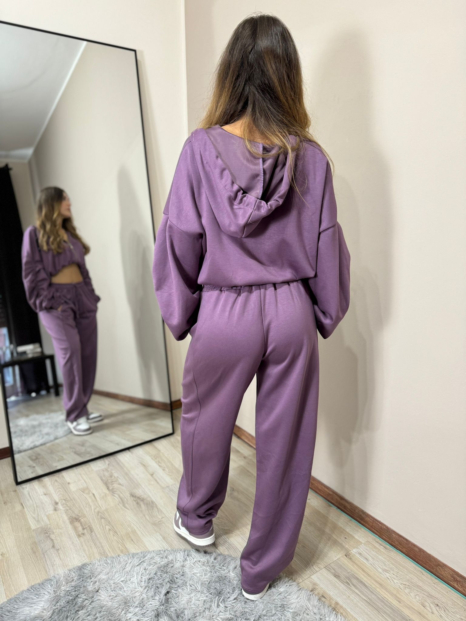 Coordinato Nancy purple