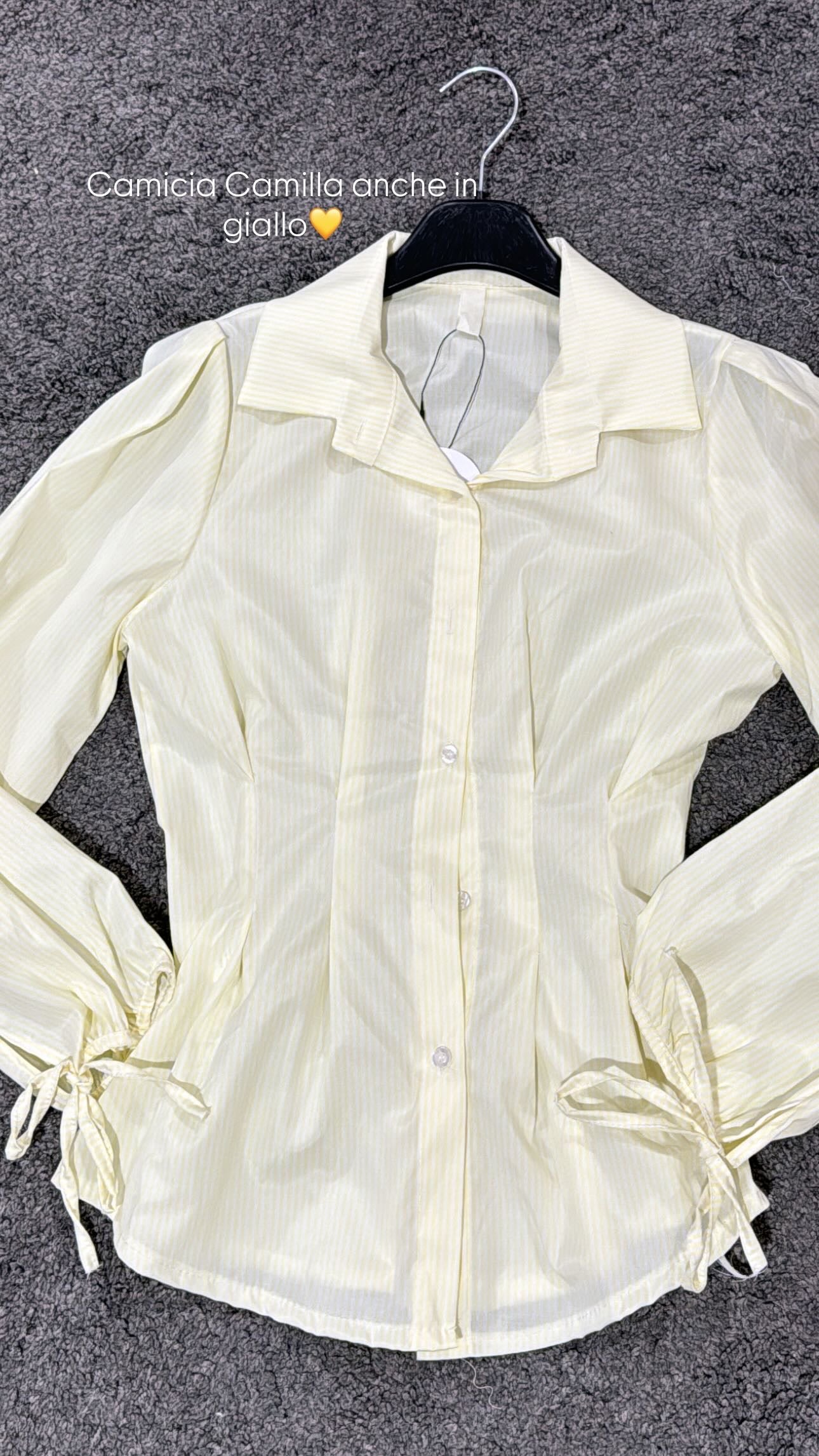 Camicia Camilla yellow