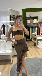 Coordinato FLAMENCO choco