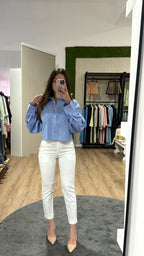 Pantalone Old money white