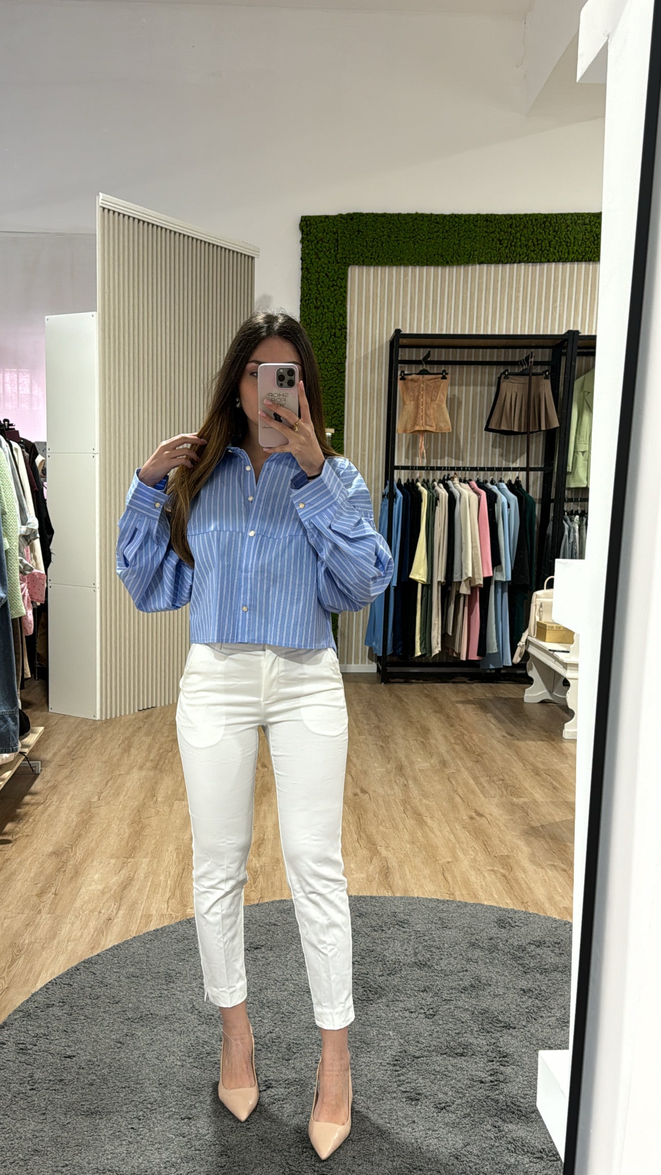 Pantalone Old money white