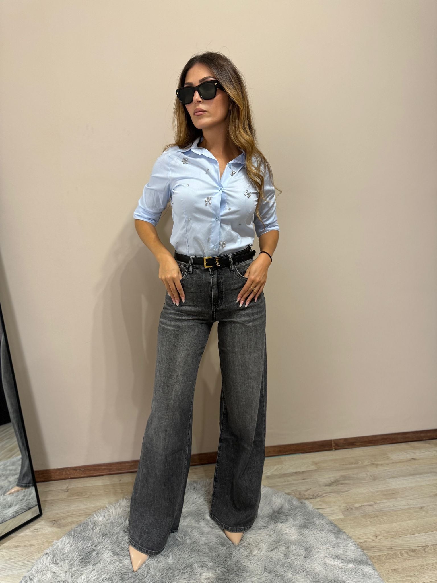 Jeans Must Have grigio