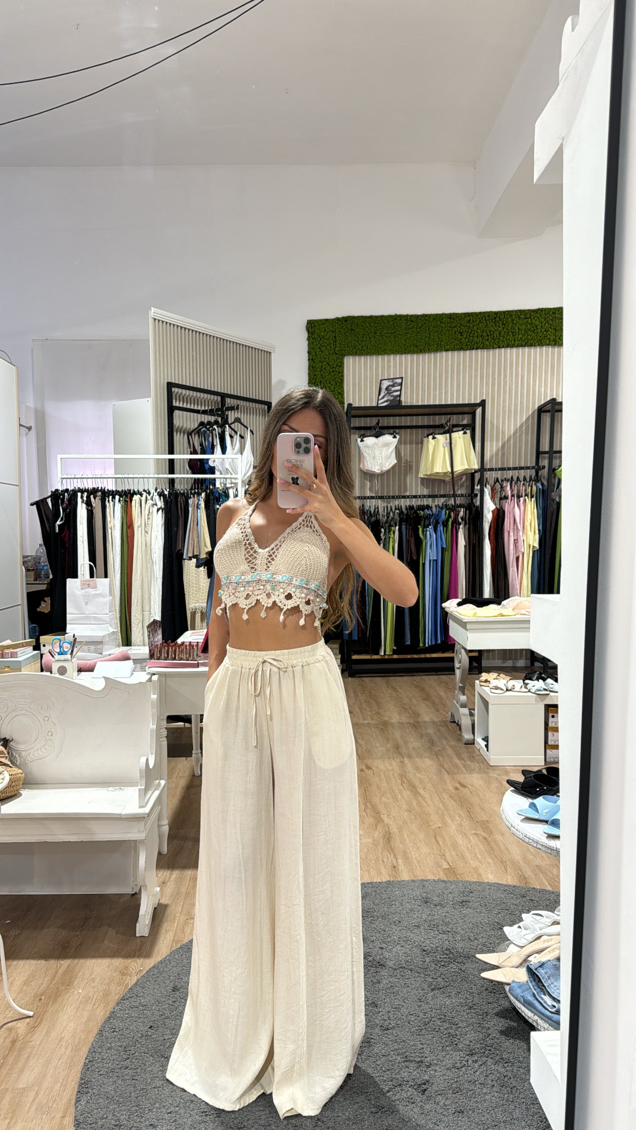 Pantalone Sun beige