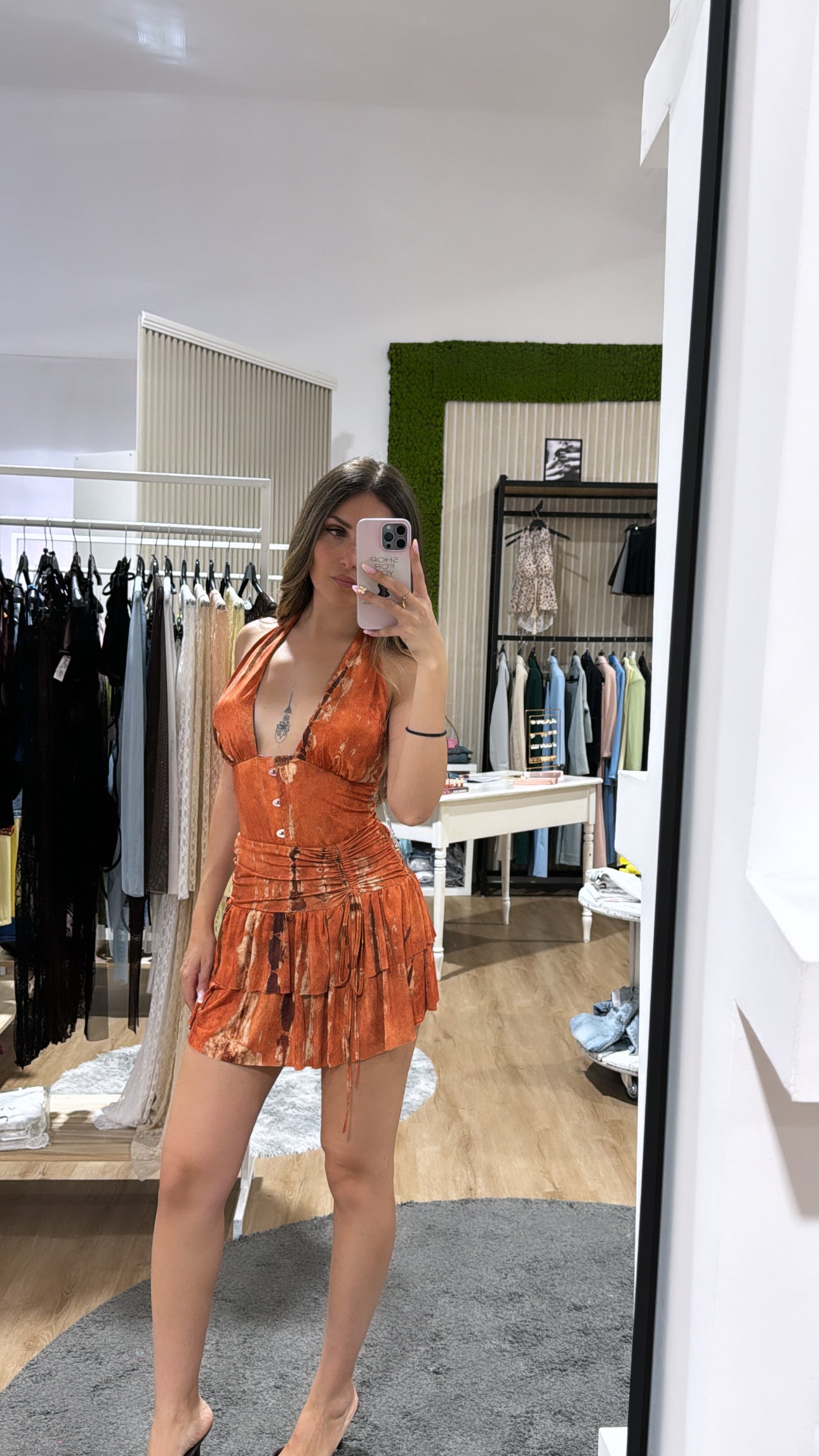 Coordinato Santo Domingo orange