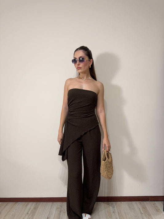 Coordinato Stella marrone