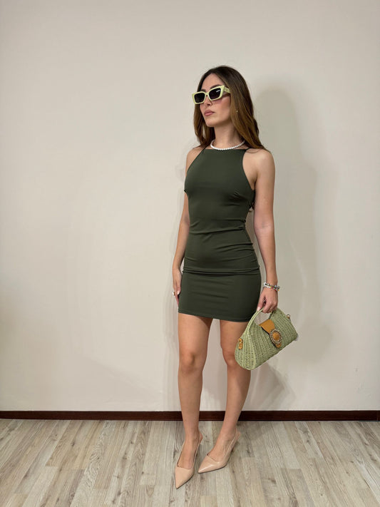 Abito Zaira verde militare