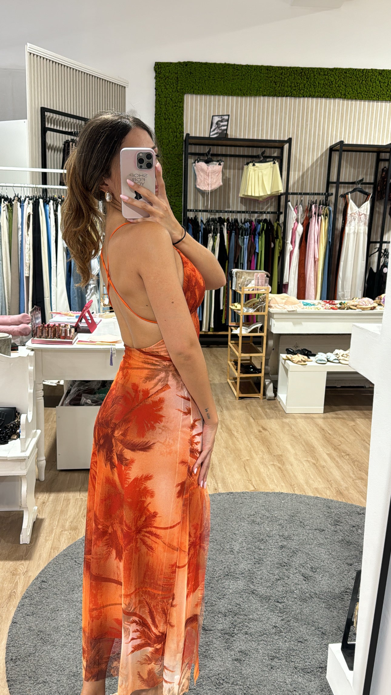 Abito PARADISE arancio