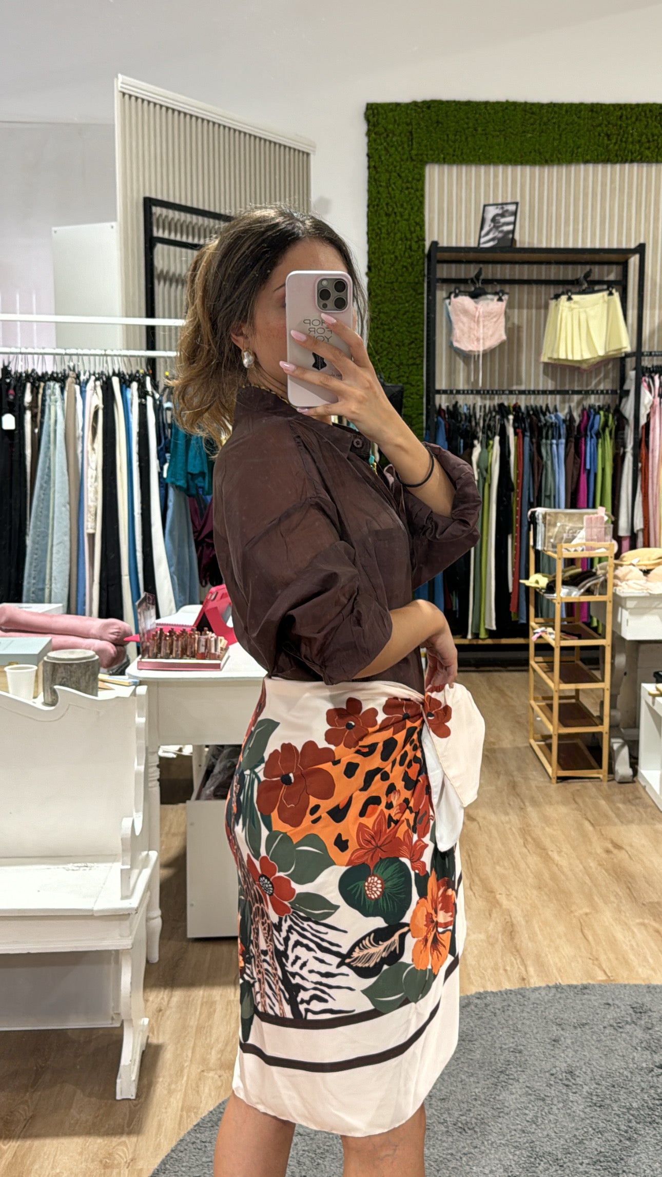 Gonna pareo GIRAFFA