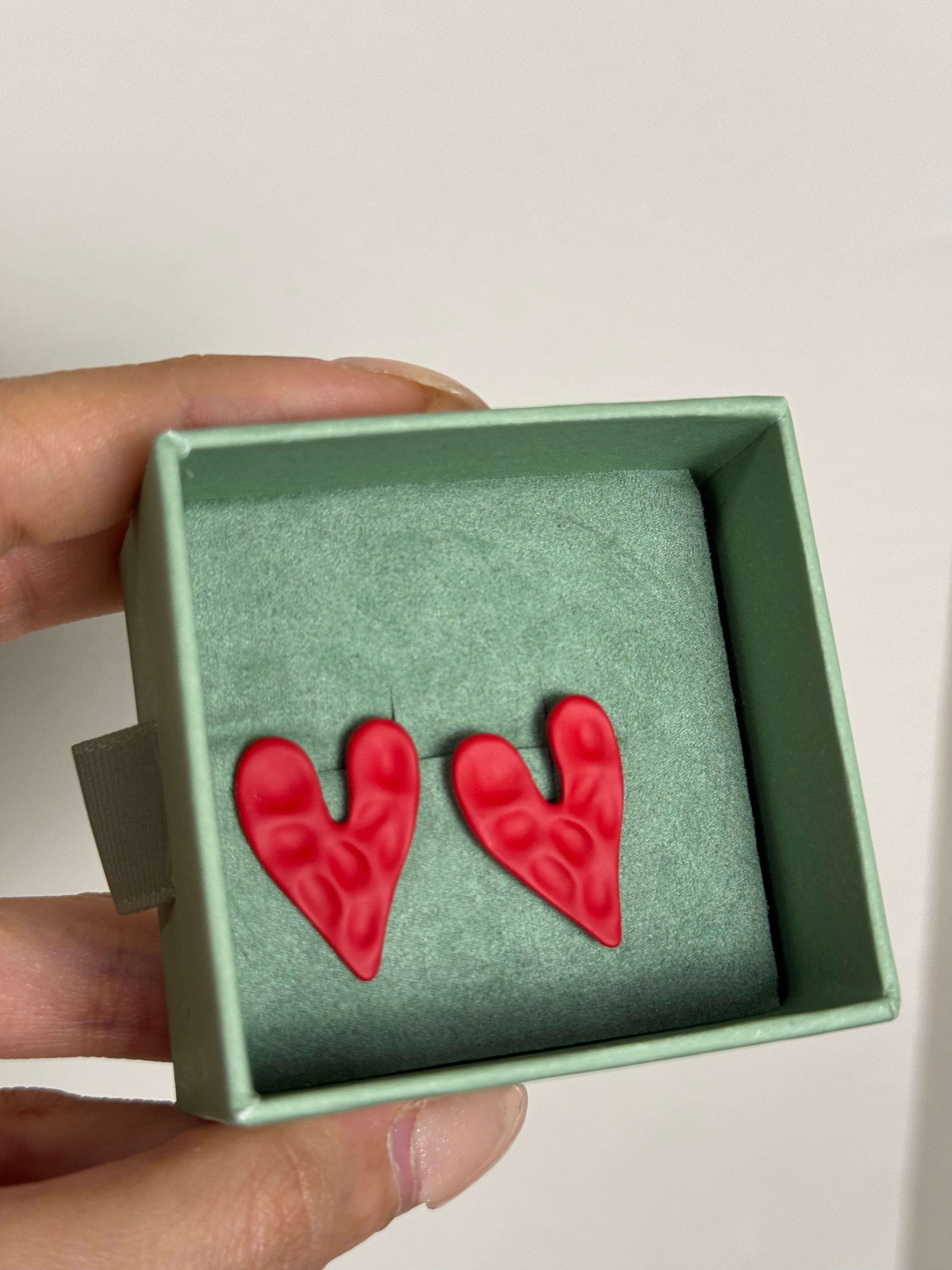 Orecchini love Rossi