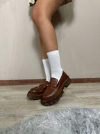 Mocassino terracotta