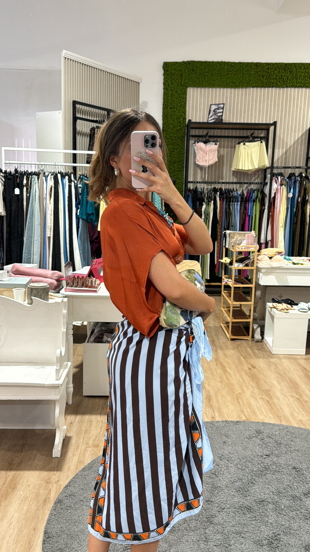 Gonna pareo ZEBRA choco