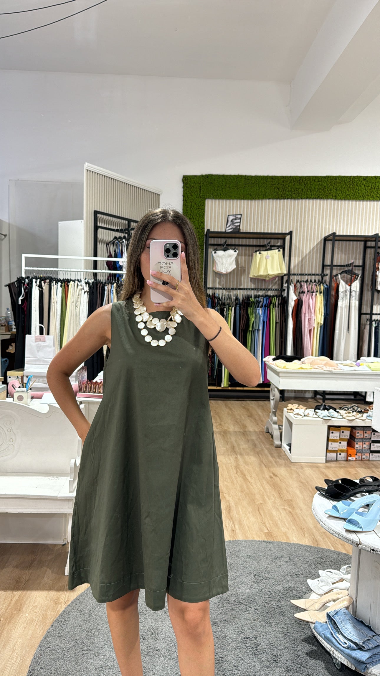 Abito Silvana verde