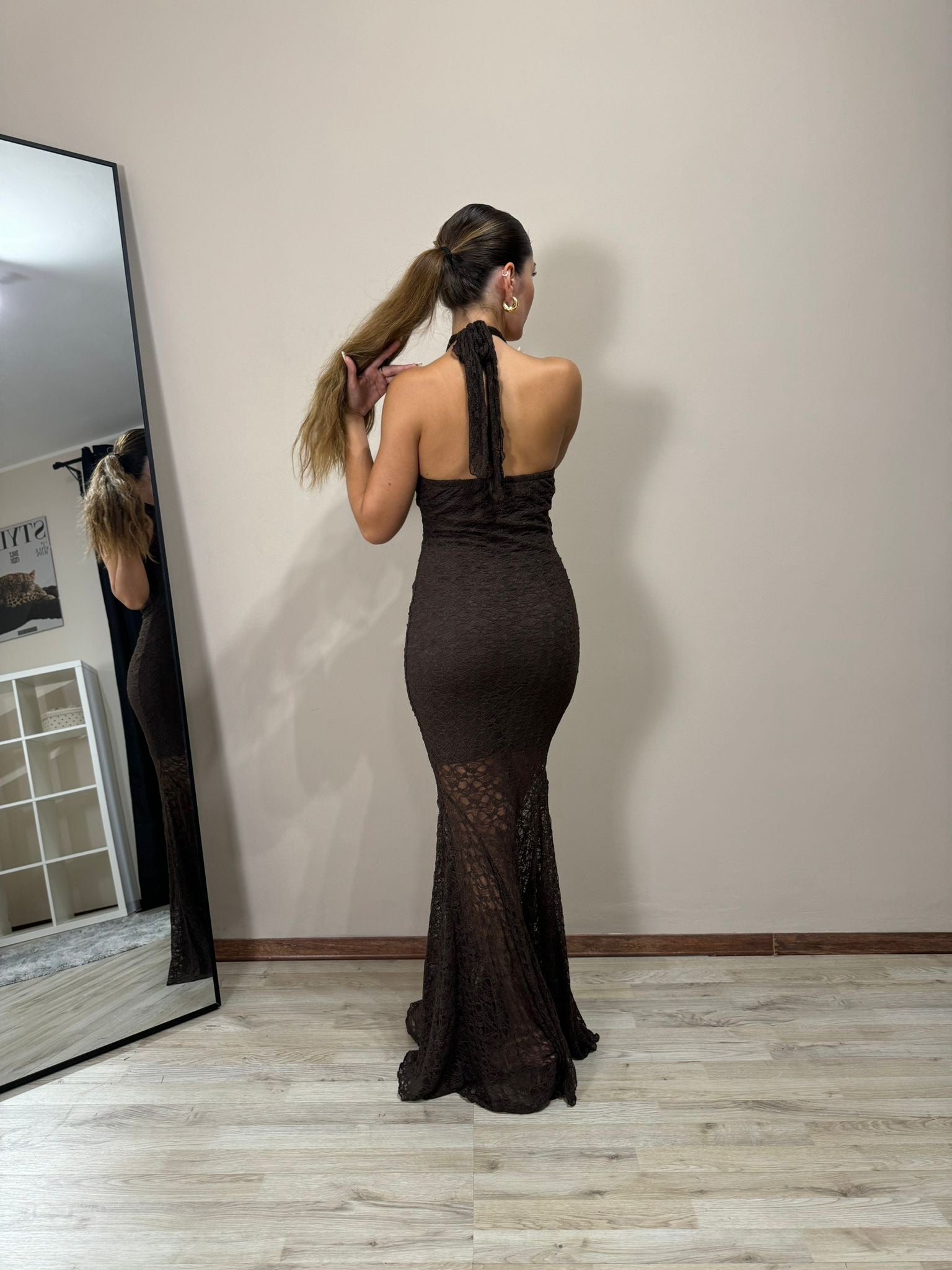 Abito Josephine choco