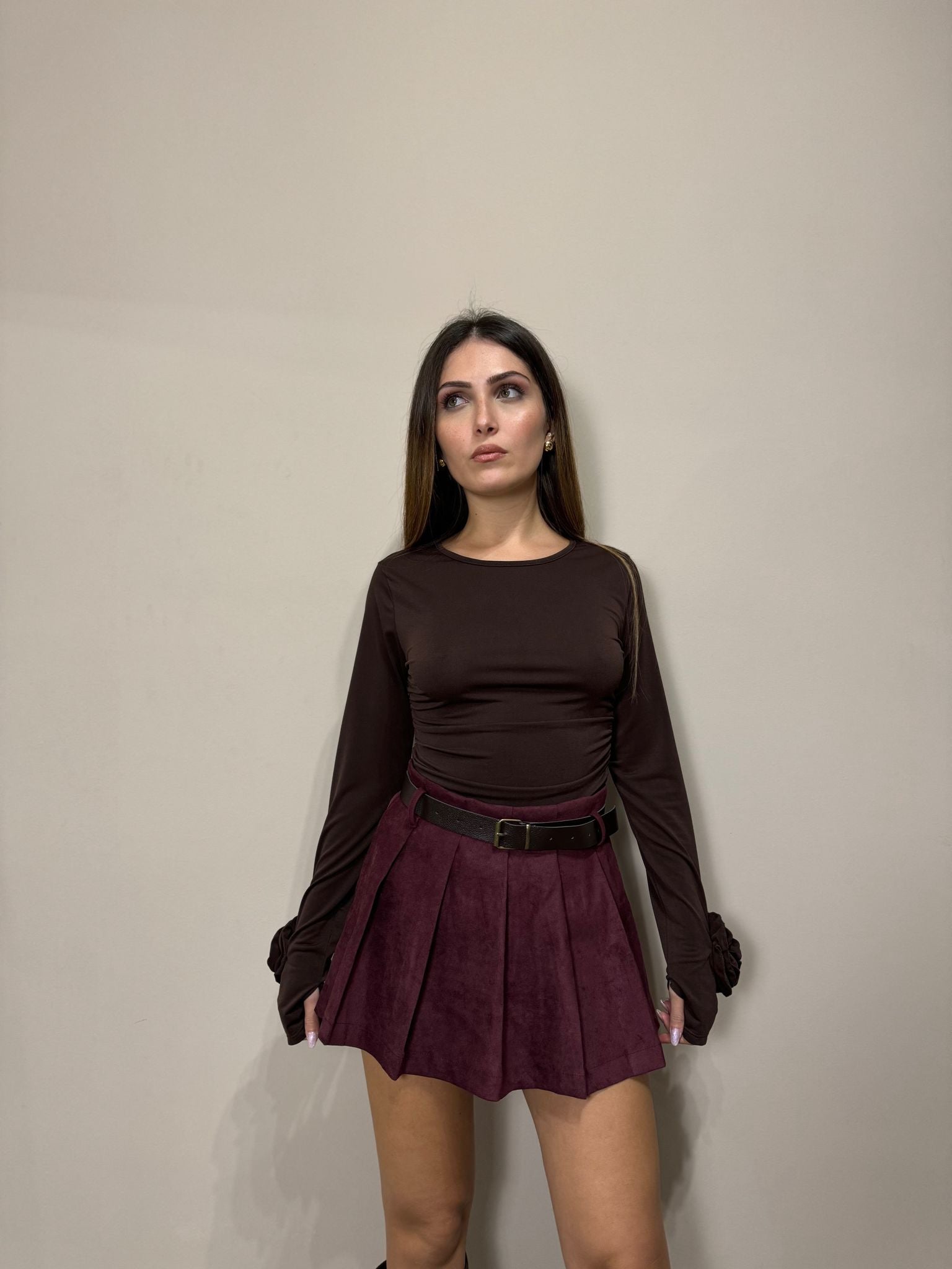 Pantagonna camoscio Fox vinaccio