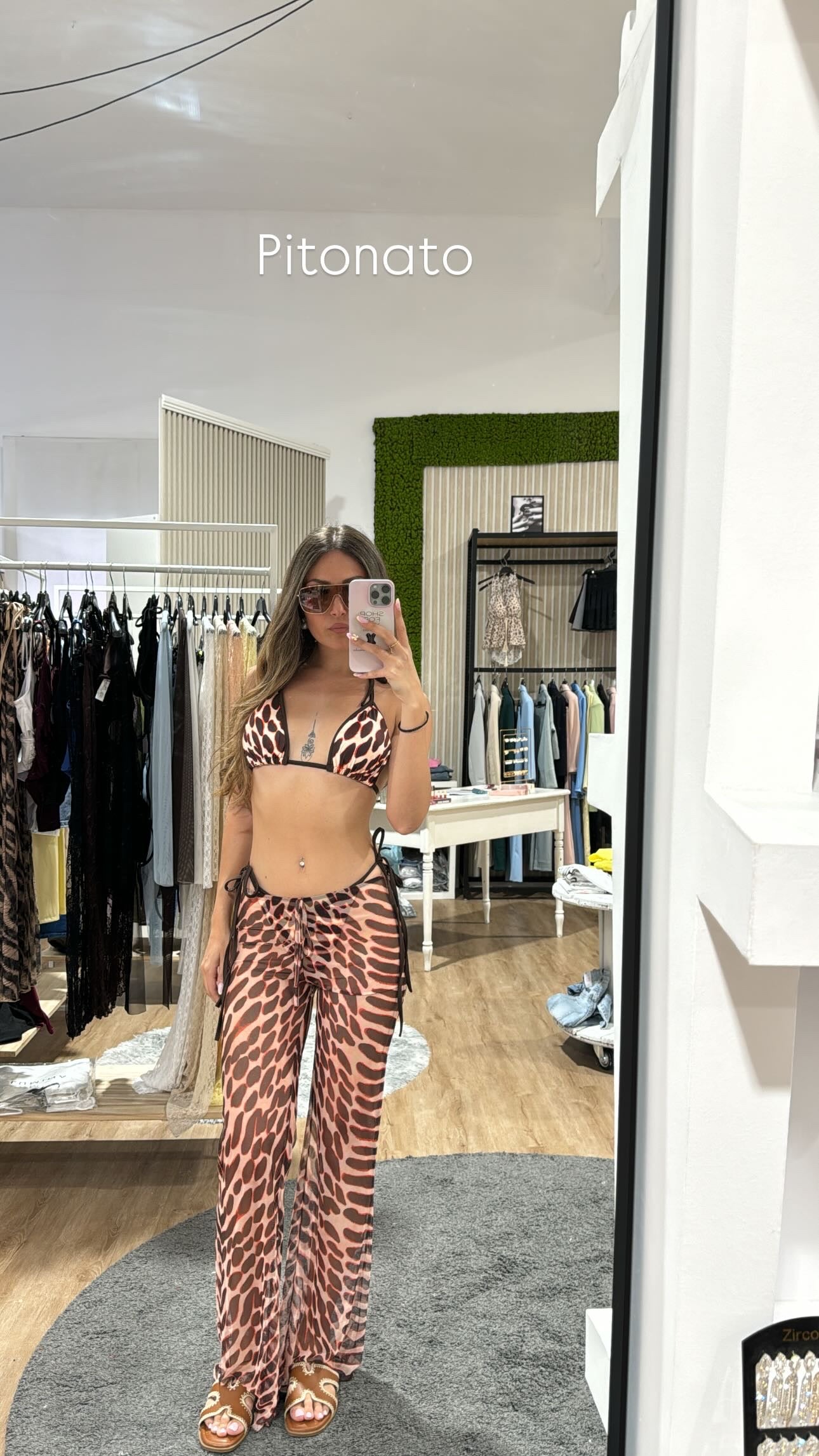 Set costume Puertorico pitonato