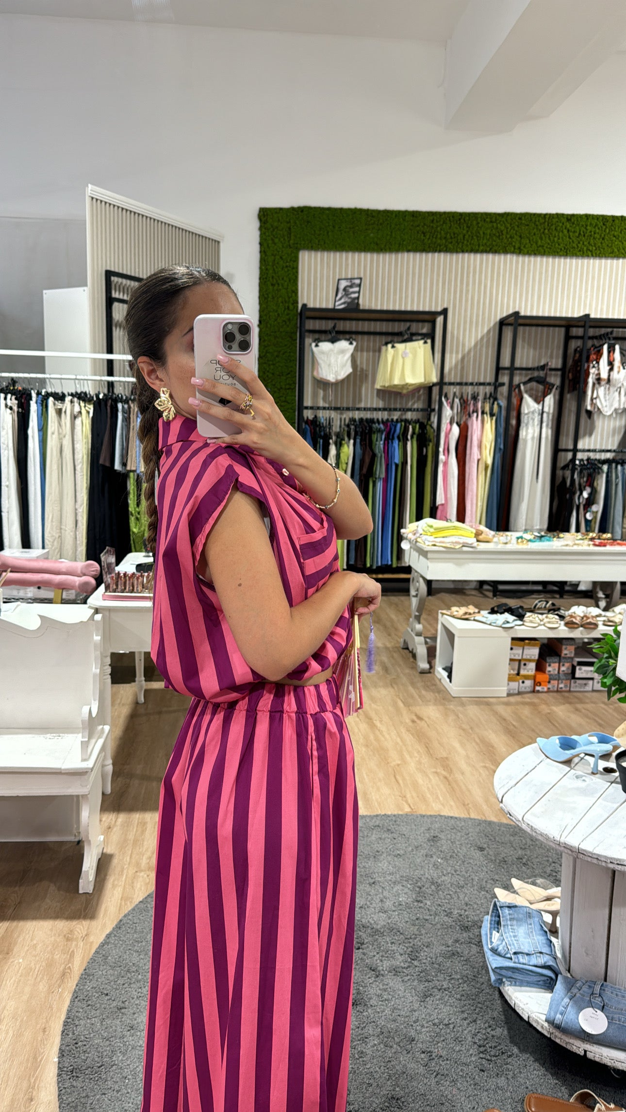 Coordinato Leandra fucsia