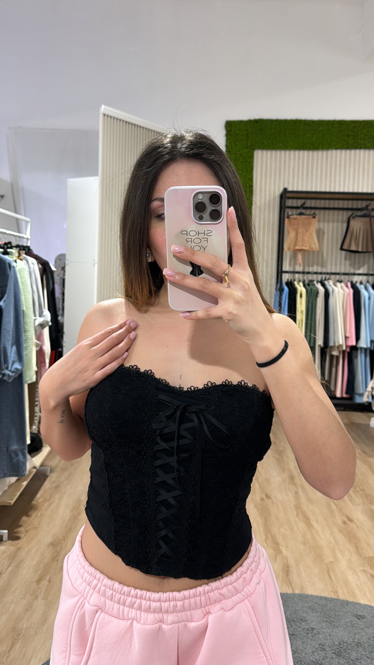 Corpetto Dayana black