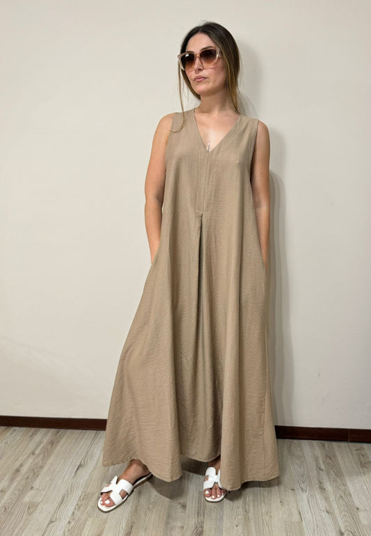 Abito Francy beige