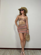 Coordinato Formentera marroncino