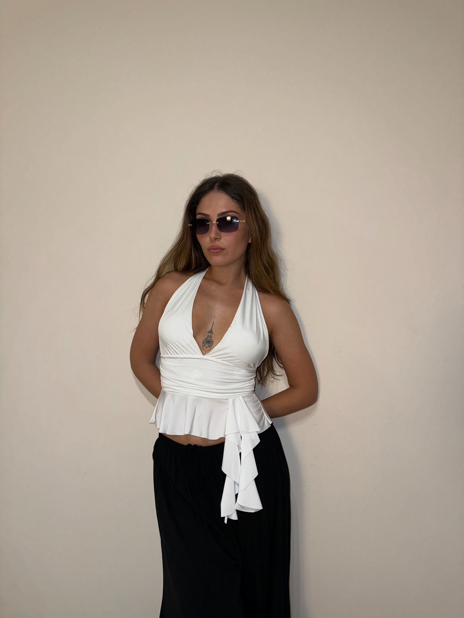 Top Marilyn bianco