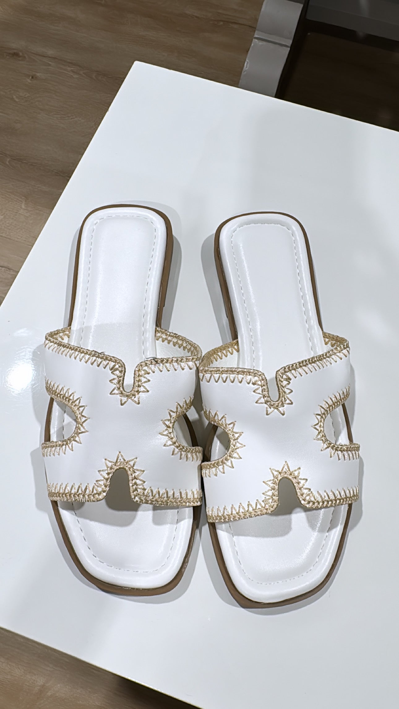 Ciabattina Thailandia white