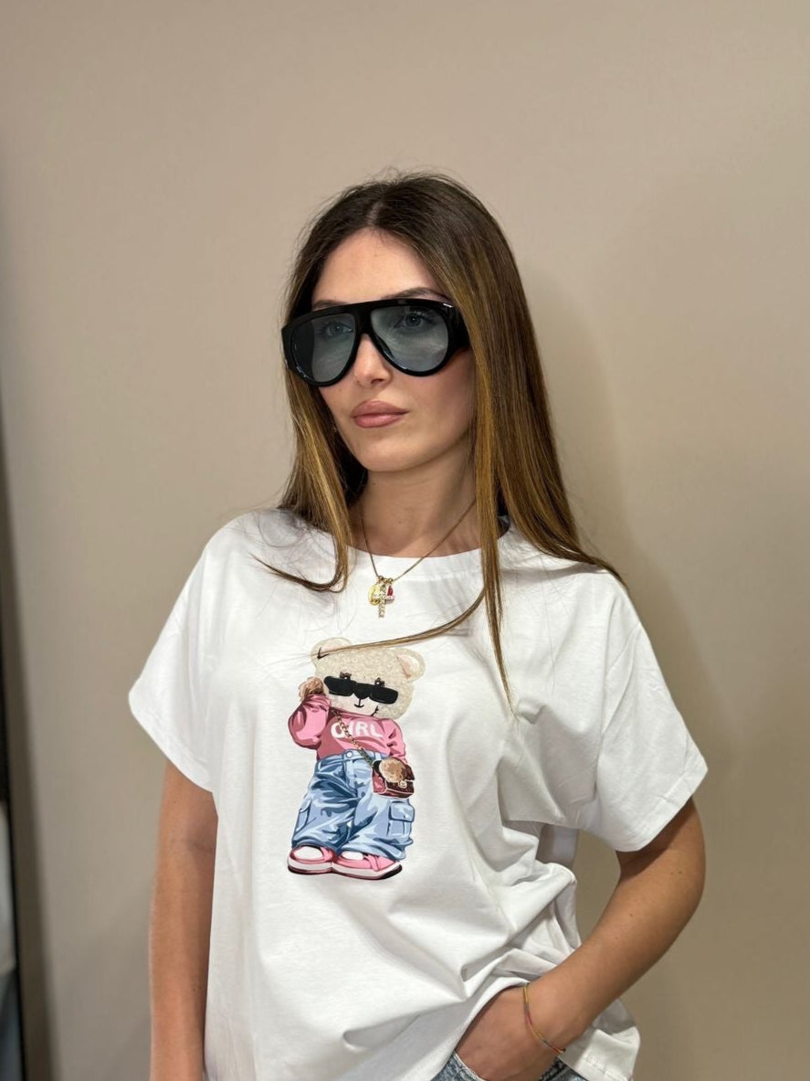 Occhiali da sole mascherina azzurri