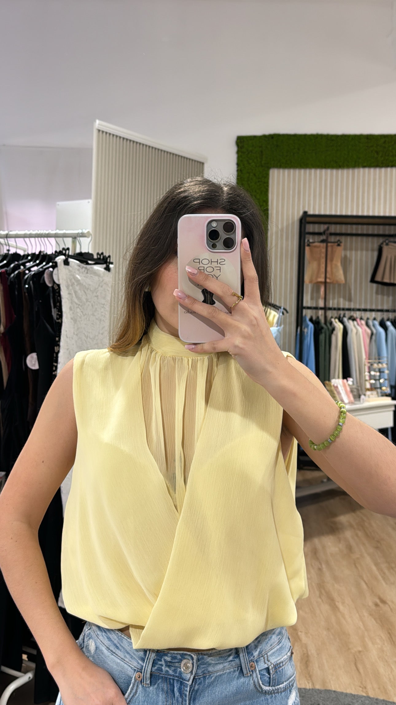 Blusa Leonarda yellow