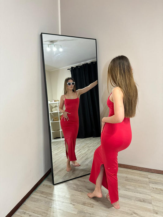 Abito must have rosso corallo