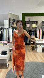 Abito PARADISE arancio