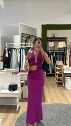 Abito LEA magenta