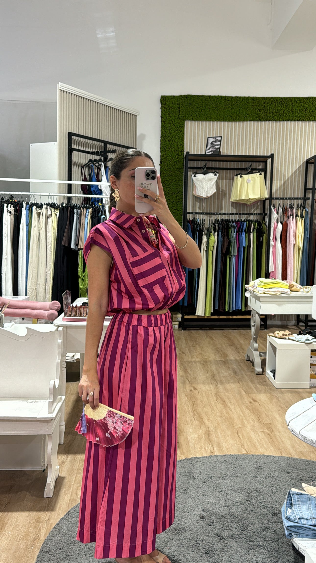 Coordinato Leandra fucsia