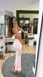 Coordinato BEA rosa/bordeaux