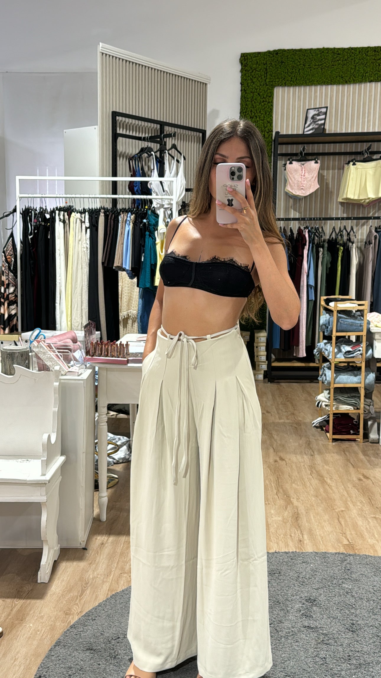 Pantalone Fresh beige