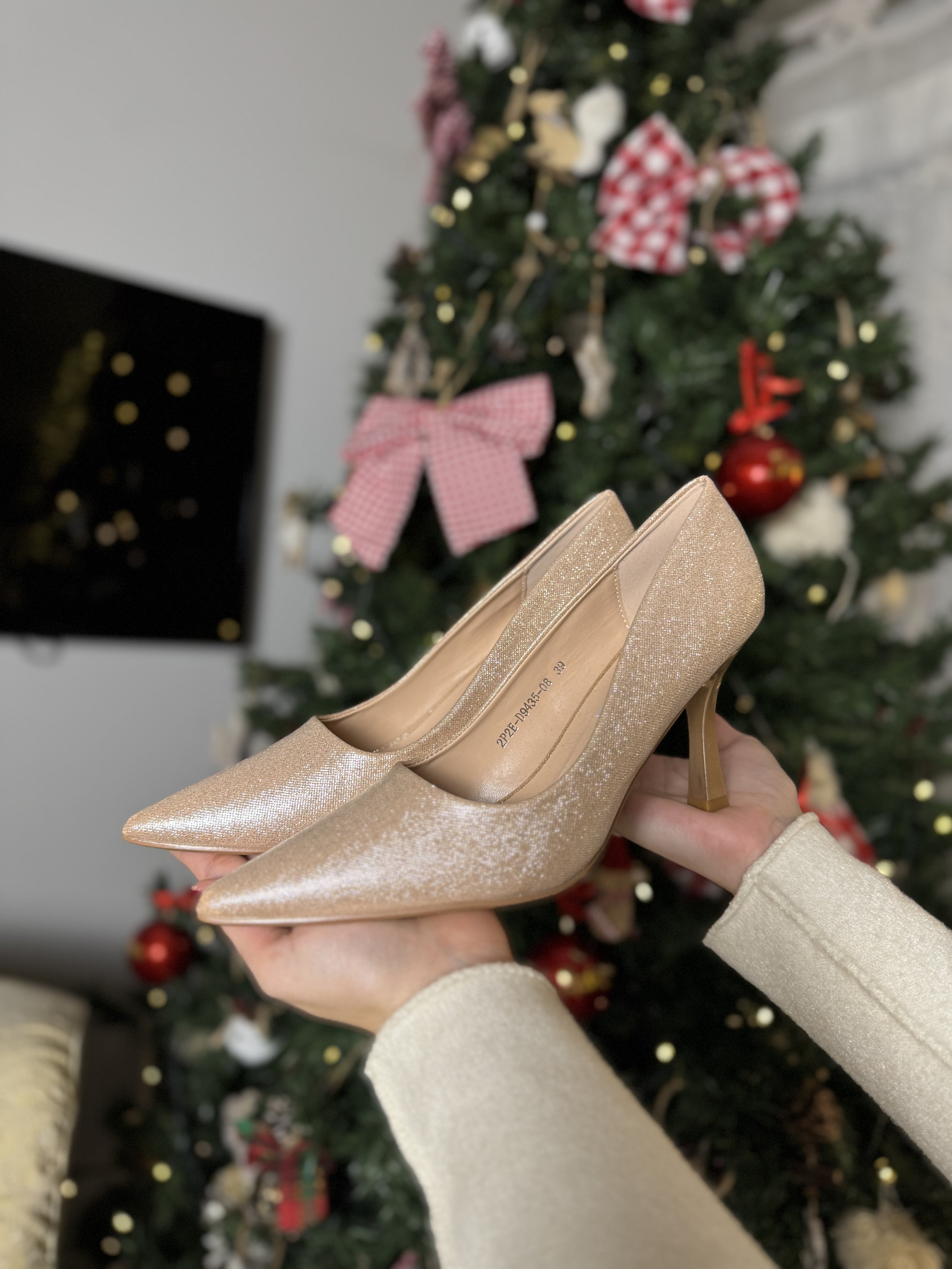 Dècollettè luminose champagne