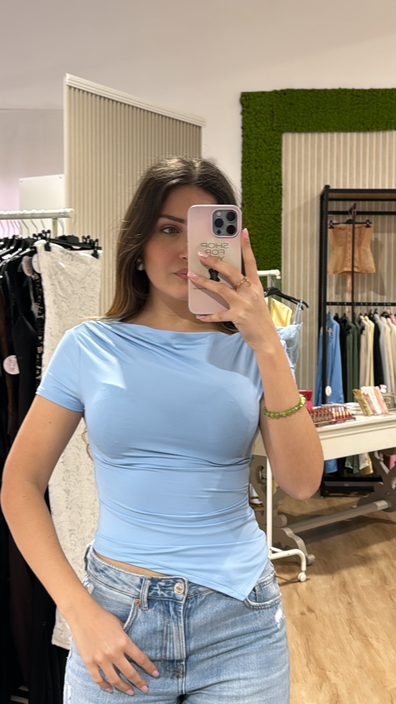 Maglia Kim azzurro